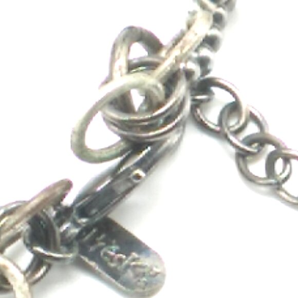 Treska Tribal Double Strand Beaded Necklace Earth Tones Signed - Picture 8 of 16